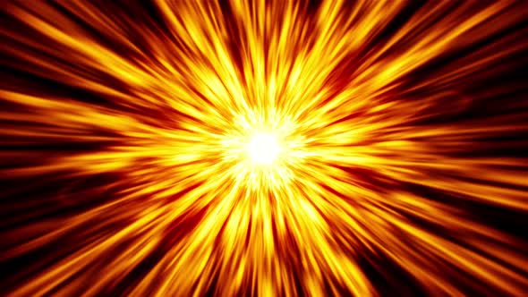 Solar Flame Burst Explosion Fire Background Loop 4K