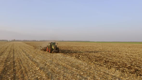 Agricultural Machine Working in the Field