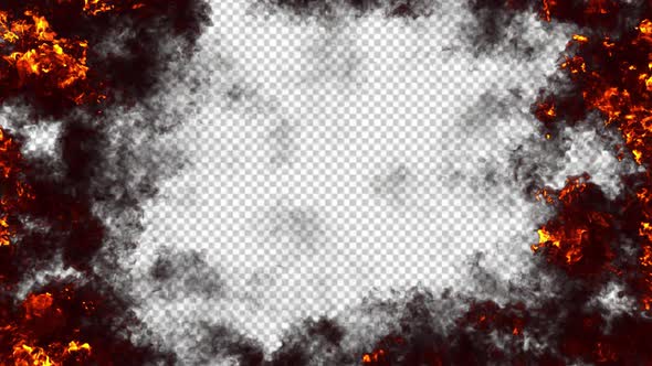 Fire And Smoke Shockwave Explosion alt