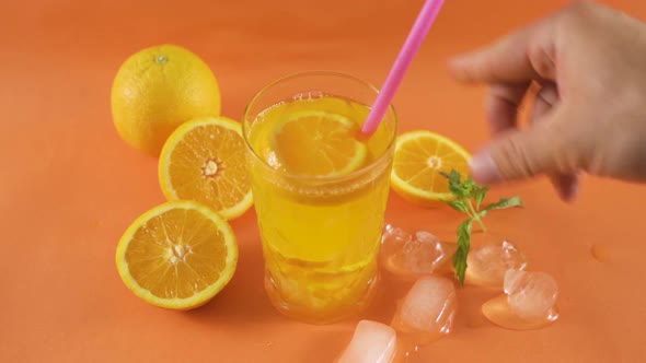 Iced Orange Juice.