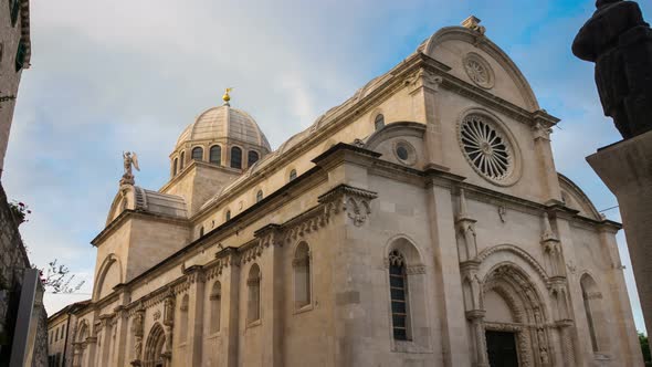 Time Lapse - St James Cathedral, Sibenik, Croatia