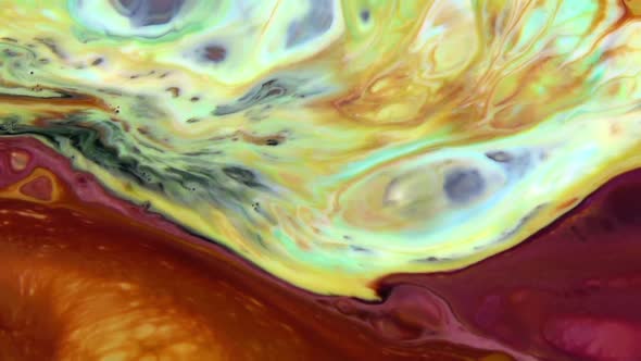 Color Explosion Abstract Vivid Art Painting Texture alt