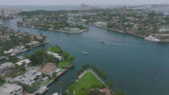 Residential Area in the Suburbs of Miami