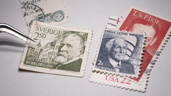 Old Postal Stamps