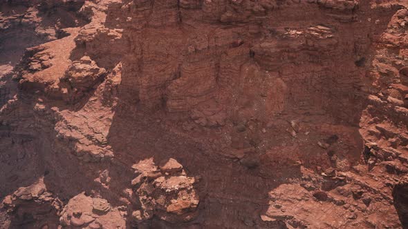 Aerial Panoramic View of Grand Canyon