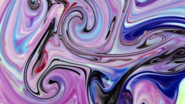 Color Explosion Abstract Vivid Art Painting Texture alt