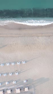 Beach at the Seaside Resort Town