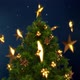Christmas Tree And Stars Close Up - VideoHive Item for Sale