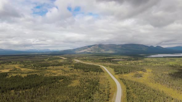 View of Scenic Road From Above