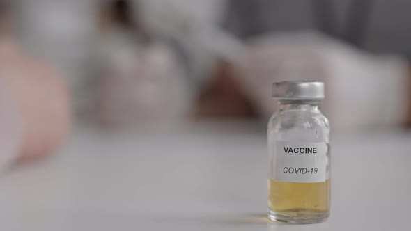 Covid-19 Vaccine in Ampoule with Cap