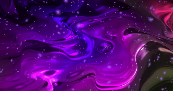 Abstract colorful animation. Multicolor liquid background.