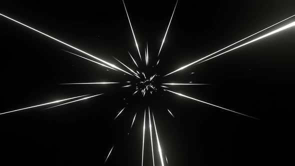 Abstract Glow Line Particles