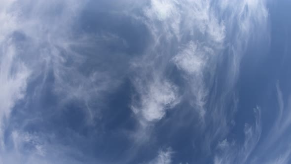 Blue sky with white clouds