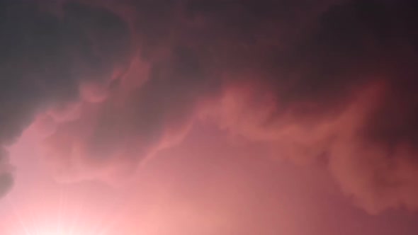 Pink Alien Sunset alt