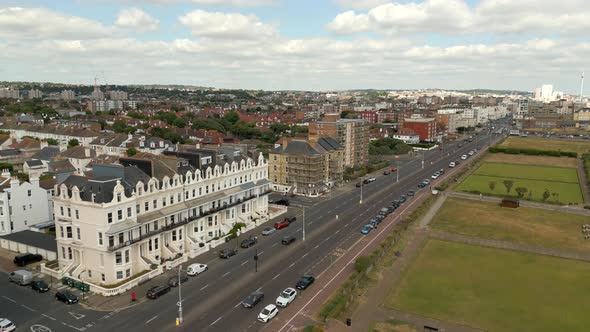 Brighton Beach Uk Real Estate Coastal Scene