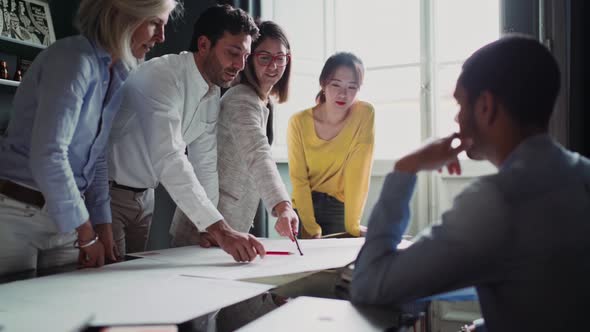 Business people having a meeting in the office