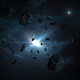 Space,asteroids, galaxy, meteors, comet, lights - VideoHive Item for Sale