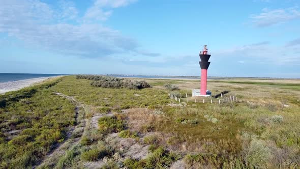 Lighthouse On The Black Sea   Lighthouse Stock Video Footage (5)