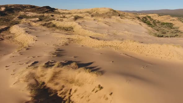 Aerial View Of Sand Dunes, South Africa