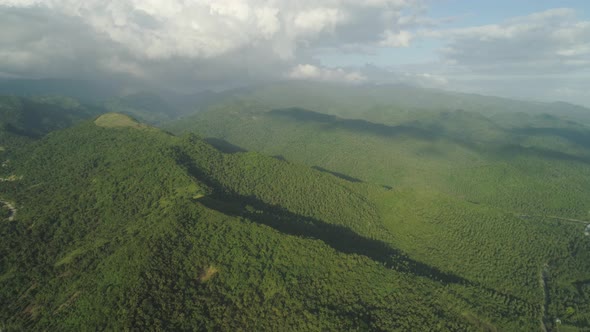 Mountain Landscape in the Philippines