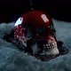 Blood poured on Skull - VideoHive Item for Sale