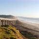 Bridge on Pacific Coast Highway Torrey Pines Beach Sunset California Road Trip - VideoHive Item for Sale