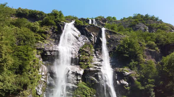 Acquafraggia Waterfall Piuro Lombardy Italy 4