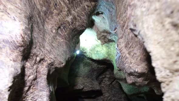 Ancient Brown Cave It is Protected By UNESCO