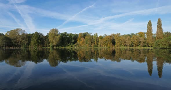 The pond Saint Peter, Forest of Compiegne, Picardy, France