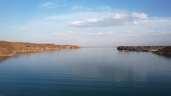 A Long Bridge Over the Lake Across the Strait