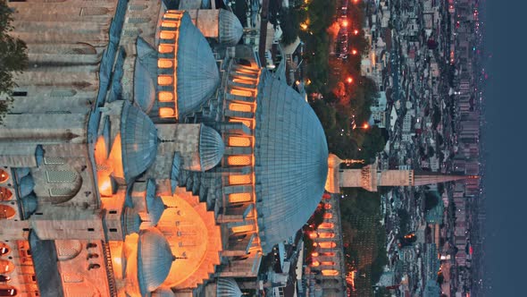 Suleymaniye Mosque From Above