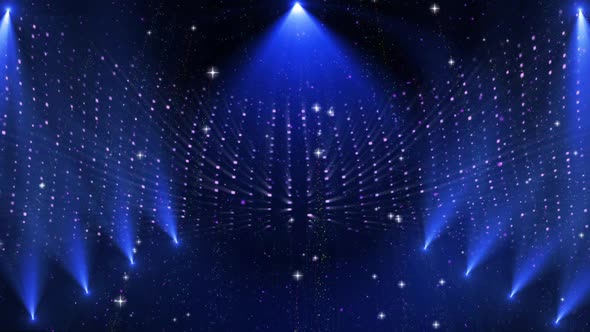 Singing And Dancing Performance Particle Lighting Show Annual Award Presentation Stage Background