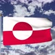 Greenland Flag Waving 4k - VideoHive Item for Sale