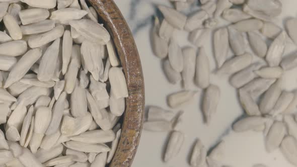 Sunflower Seeds In Bowl