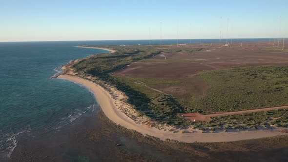 Mildura Wreck, Cape Range National Park, Exmouth, Western Australia 4K Aerial Drone