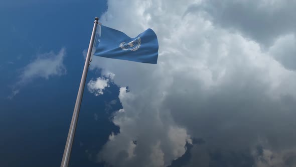 United Nations Flag Waving 2K