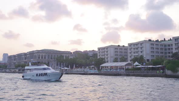 Boat in the Bosphorus.