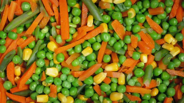 Peas, Carrots And Sweetcorn Mix