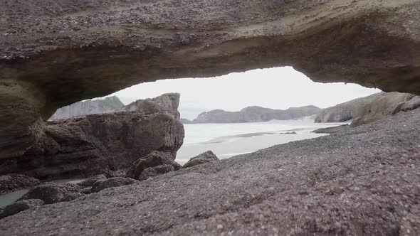 Archway on the beach