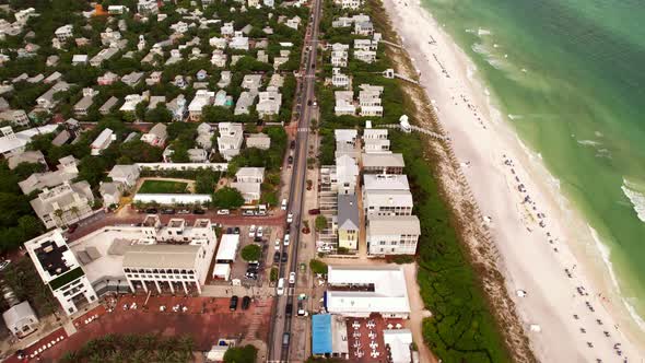 Drone Video Seaside Florida Usa