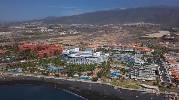 Aerial View of Costa Adeje Resort, Tenerife