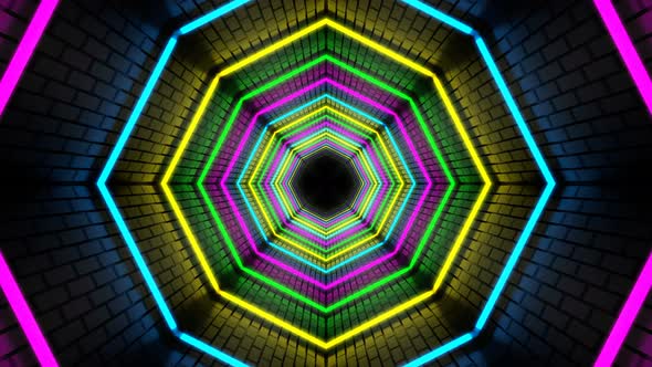 Colorful Tunnel 4K alt