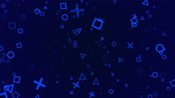 4k Blue Icons