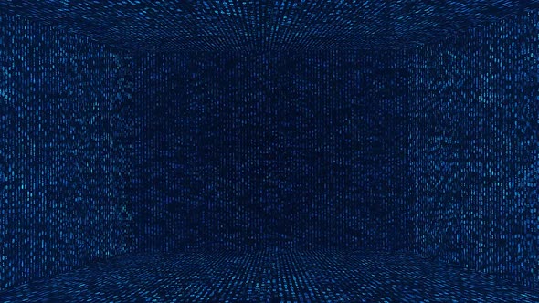 3d Computer data Binary Background