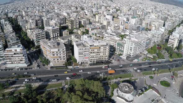 Flisvos Area At Palaio Faliro Of Athens