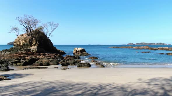 Virgin Unspoiled Caribbean Tropical White Sandy Beach