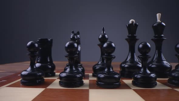 Beautiful Black Chess