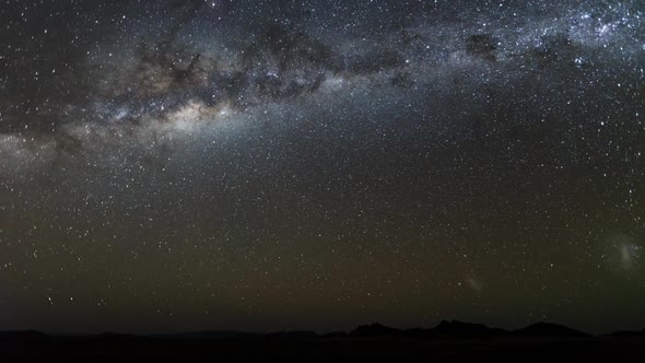 Africa Night Sky Time Lapse