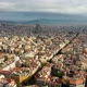Aerial View of Barcelona Districts Spain FHD - VideoHive Item for Sale