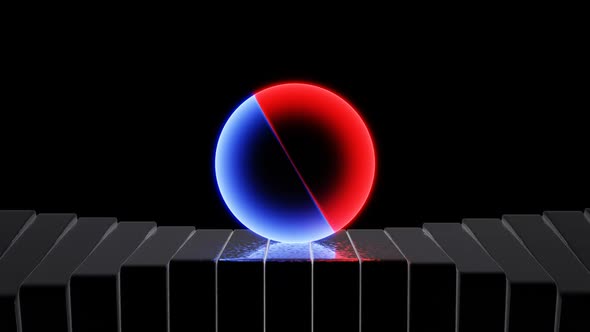 Neon Ball Vj Loop Animation 02